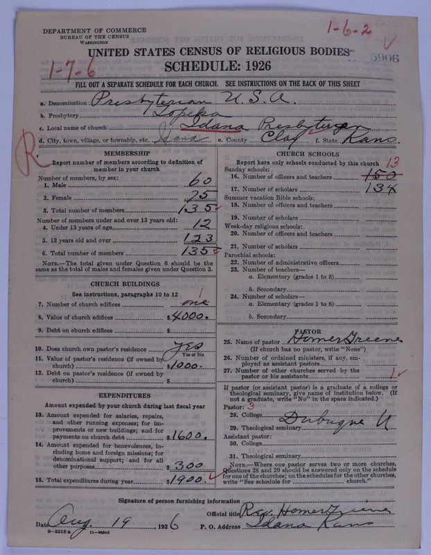 Scan of Presbyterian Church in the United States of America: 5906