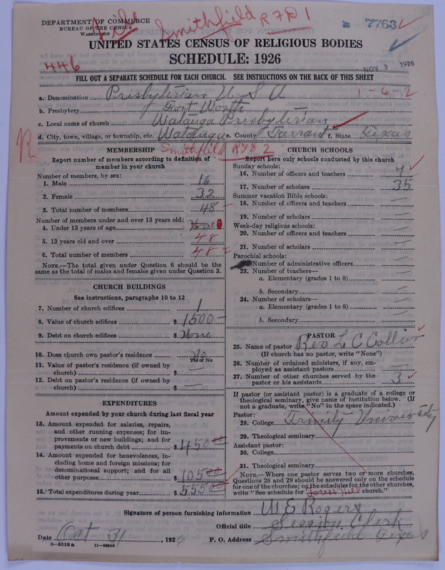 Scan of Presbyterian Church in the United States of America: 7763