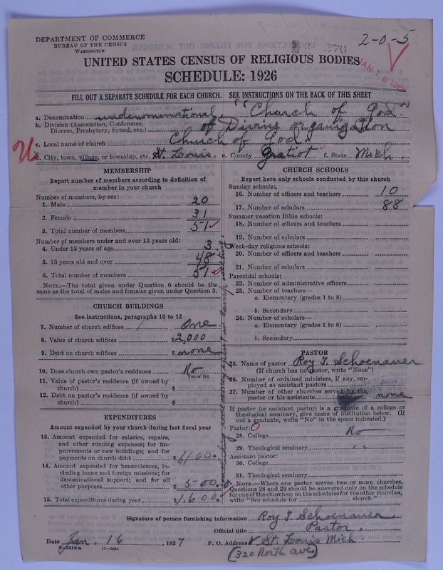 Scan of Church of God (Headquarters, Anderson, Ind.): 270