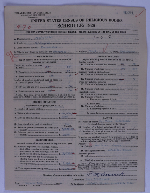 Scan of Presbyterian Church in the United States of America: 8381