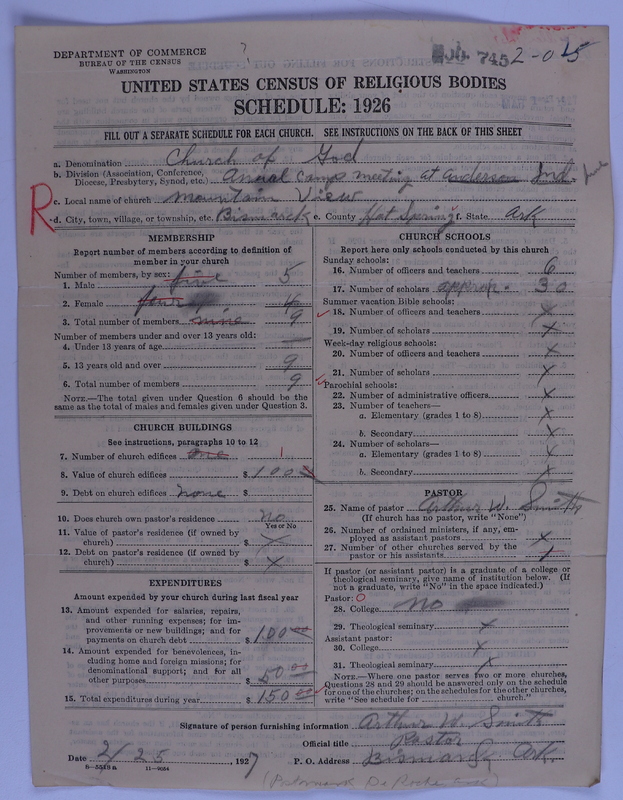 Scan of Church of God (Headquarters, Anderson, Ind.): 745