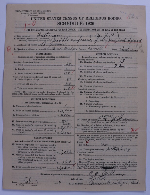 Scan of United Lutheran Church in America: 2865