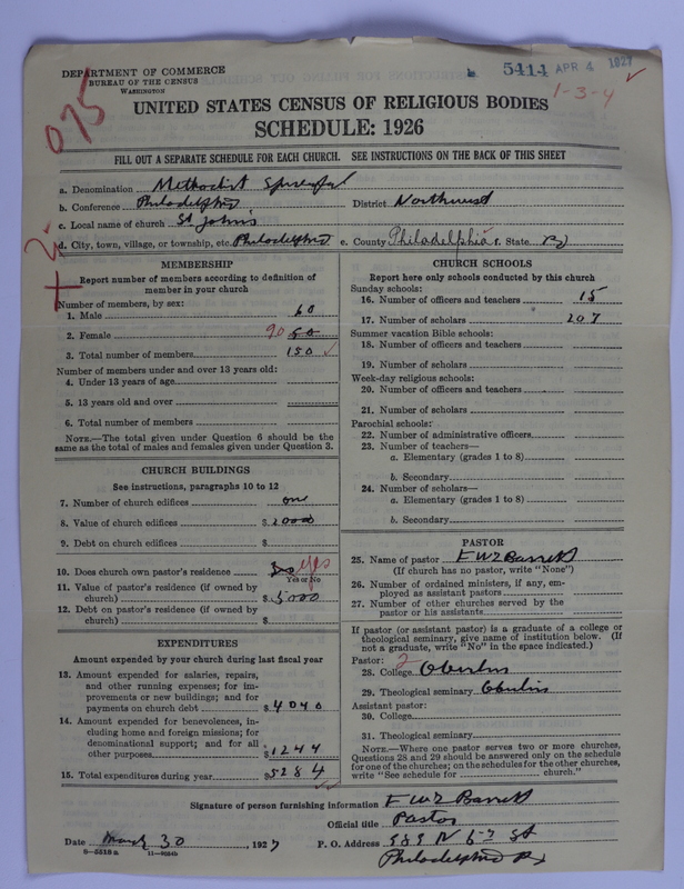 Scan of Methodist Episcopal Church: 5414