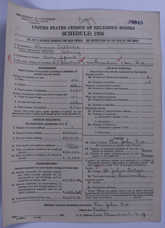 Scan of Roman Catholic Church: 10545