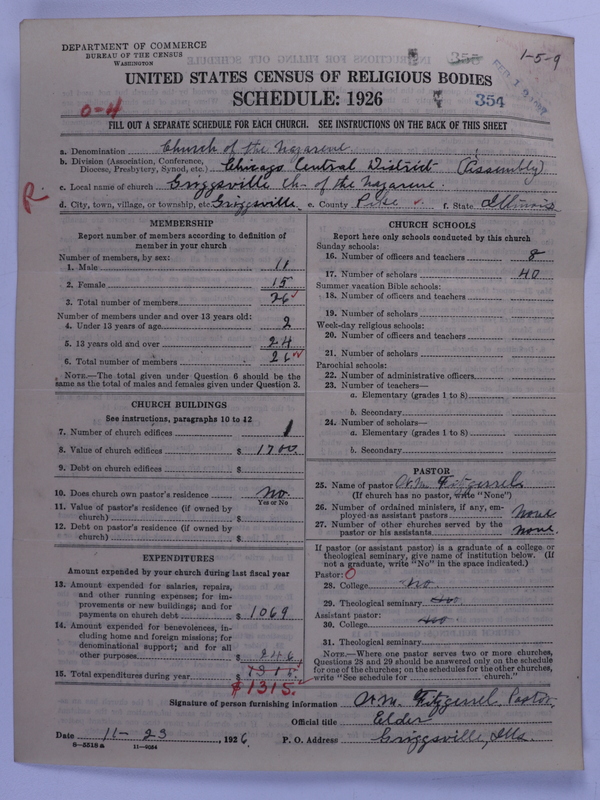 Scan of Church of the Nazarene: 354