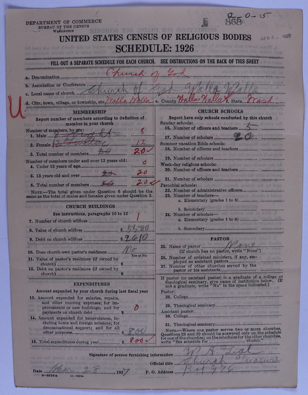 Scan of Church of God (Headquarters, Anderson, Ind.): 868