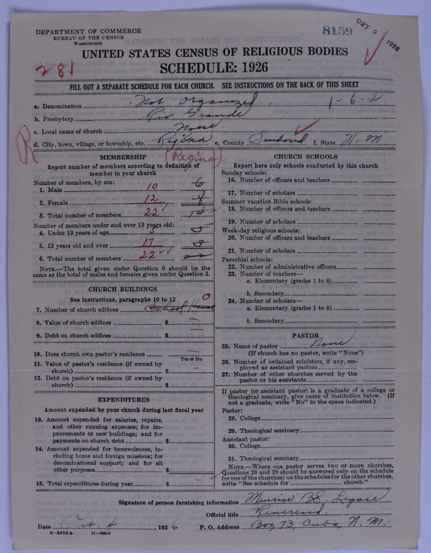 Scan of Presbyterian Church in the United States of America: 8159