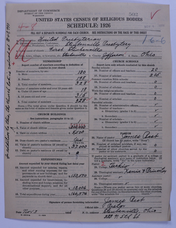 Scan of United Presbyterian Church of North America: 502