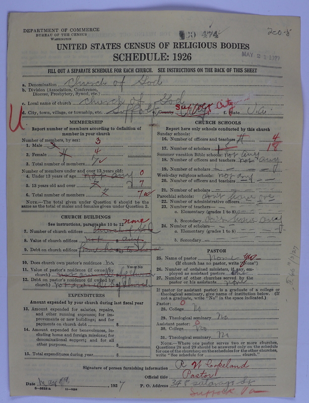 Scan of Church of God (Headquarters, Anderson, Ind.): 474