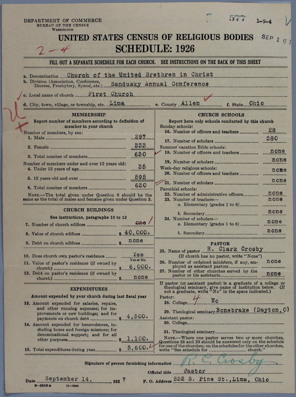 Scan of Church of the United Brethren in Christ: 577