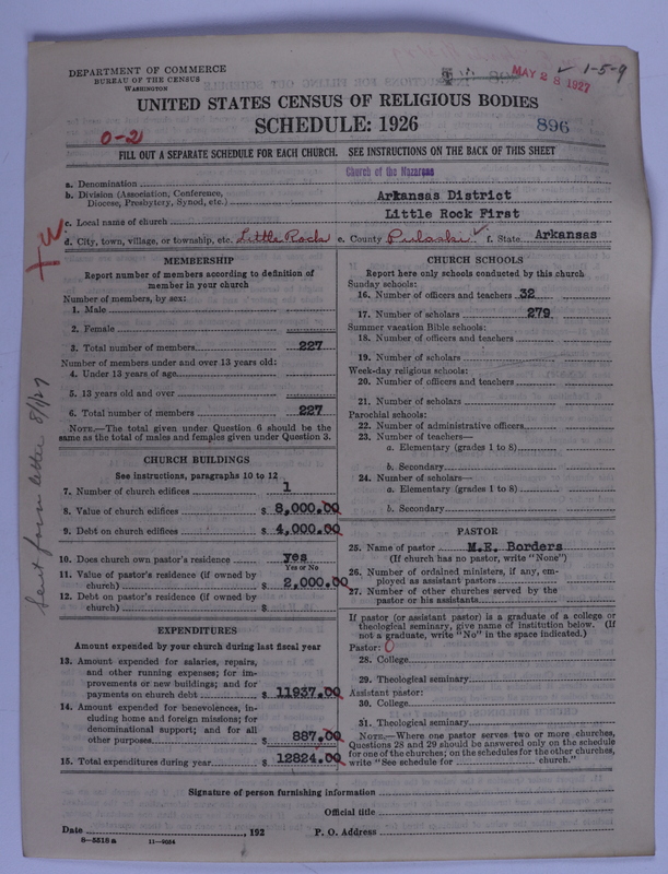 Scan of Church of the Nazarene: 896