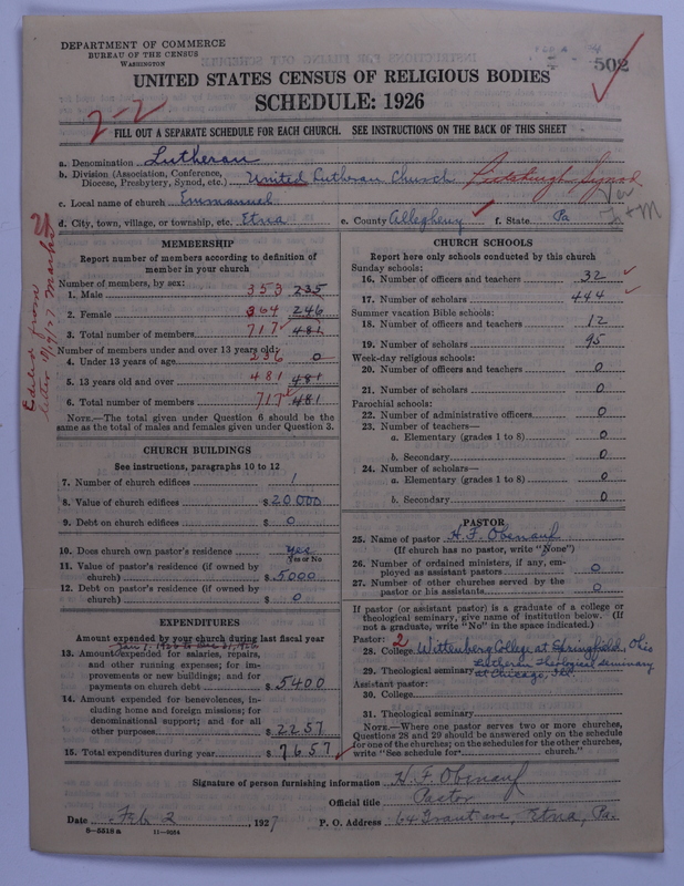 Scan of United Lutheran Church in America: 502