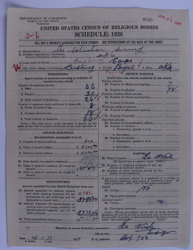 Scan of Salvation Army: 826