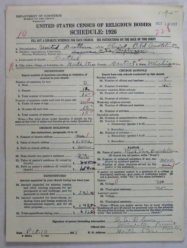 Scan of Church of the United Brethren in Christ (Old Constitution): 228