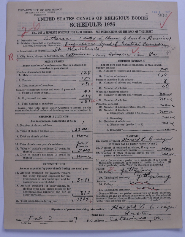 Scan of United Lutheran Church in America: 900