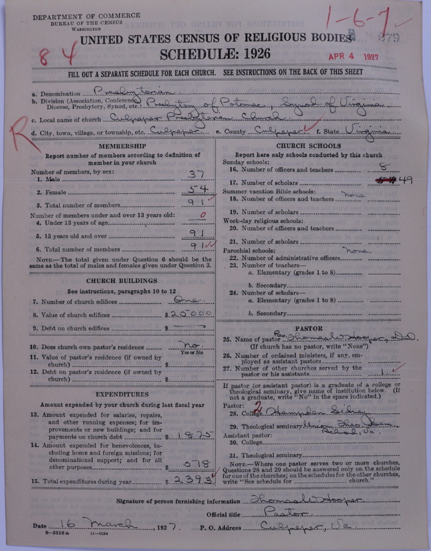 Scan of Presbyterian Church in the United States: 279