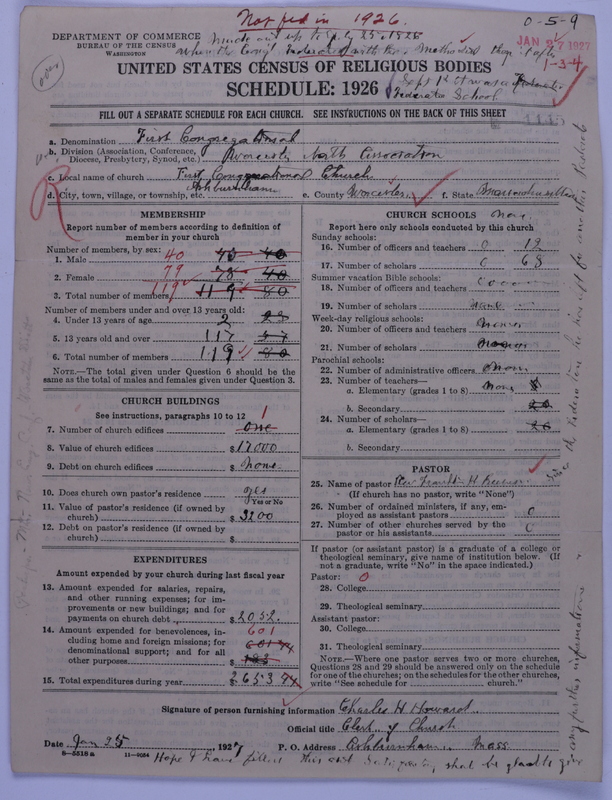 Scan of Congregational Churches: 1145