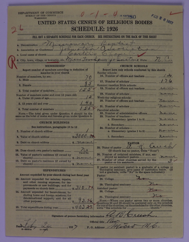 Scan of Southern Baptist Convention: 13980