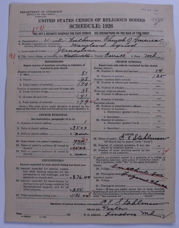 Scan of United Lutheran Church in America: 2849