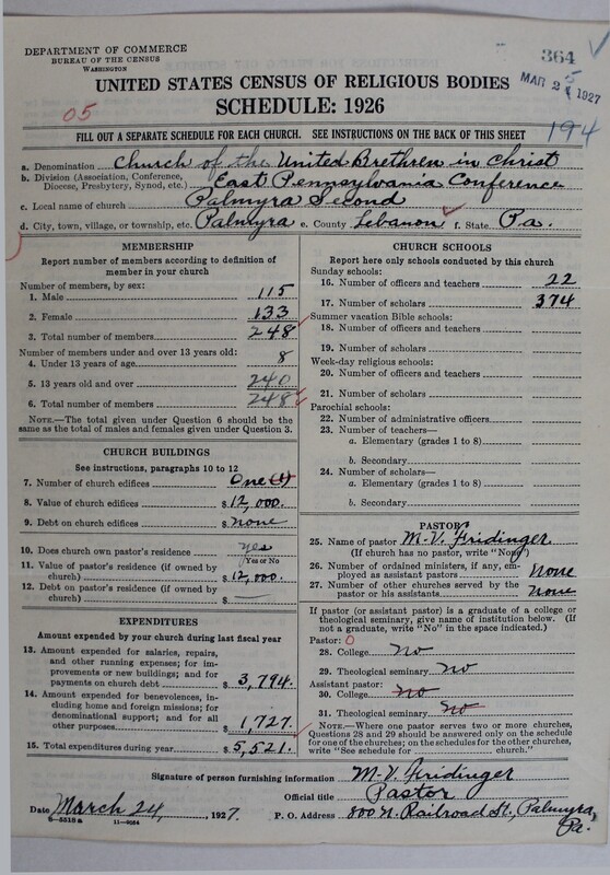 Scan of Church of the United Brethren in Christ: 364