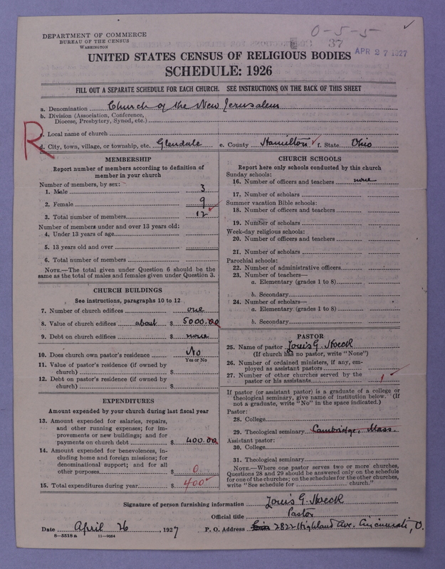 Scan of General Convention of the New Jerusalem in the United States of America: 37
