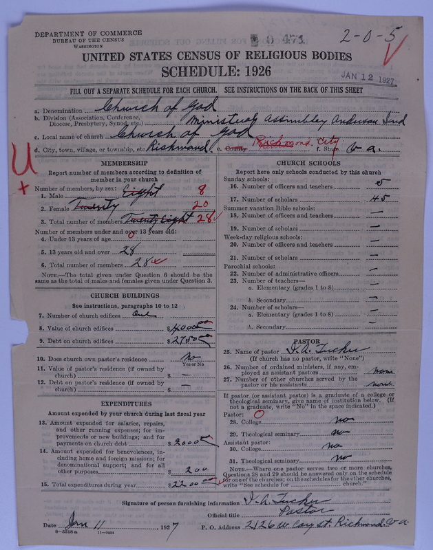 Scan of Church of God (Headquarters, Anderson, Ind.): 471