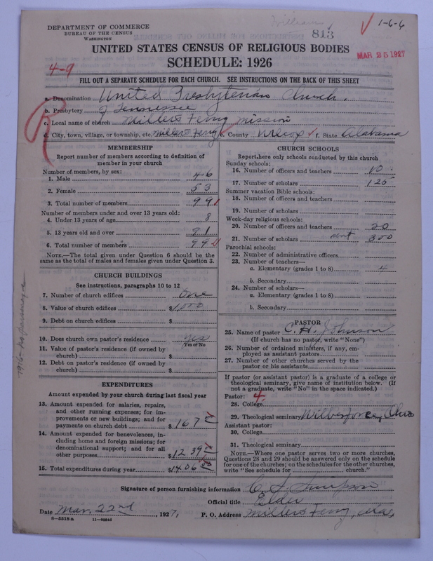 Scan of United Presbyterian Church of North America: 813