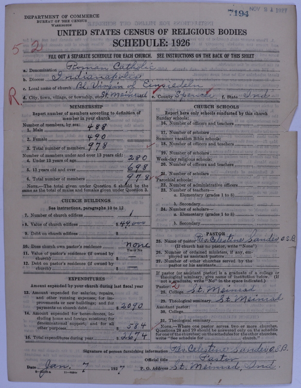 Scan of Roman Catholic Church: 7194