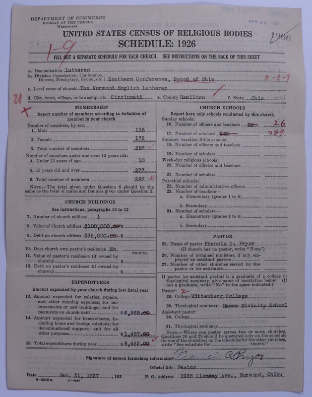 Scan of United Lutheran Church in America: 1966