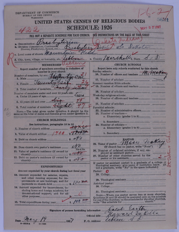 Scan of Presbyterian Church in the United States of America: 5631