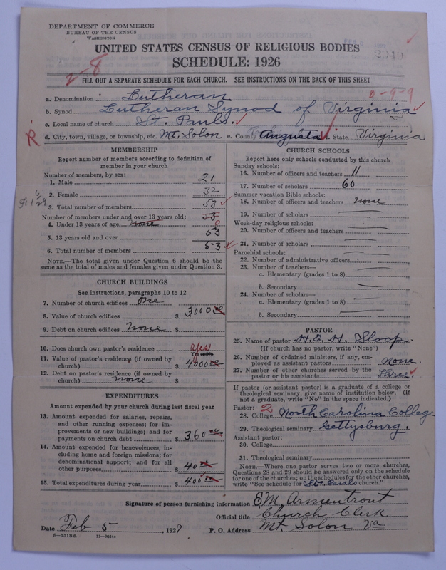 Scan of United Lutheran Church in America: 2949