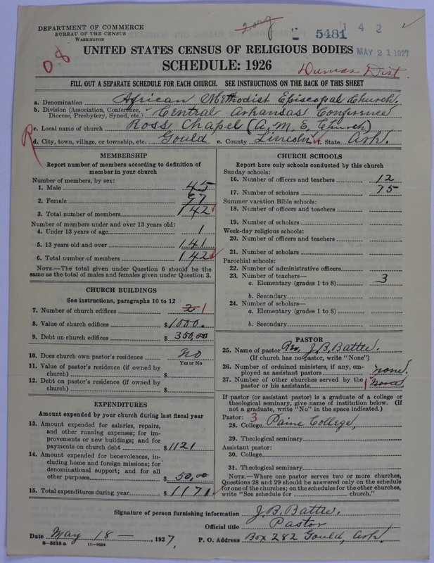 Scan of African Methodist Episcopal Church: 5481