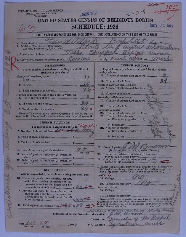 Scan of Landmark Baptist of America: 105