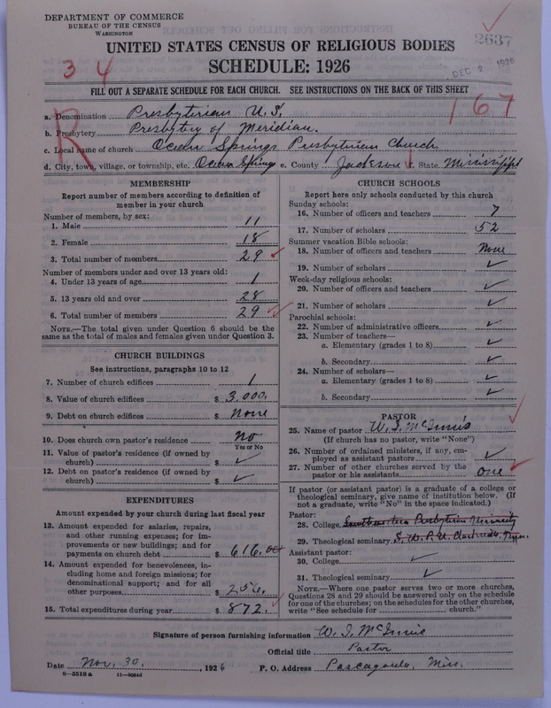 Scan of Presbyterian Church in the United States: 2637