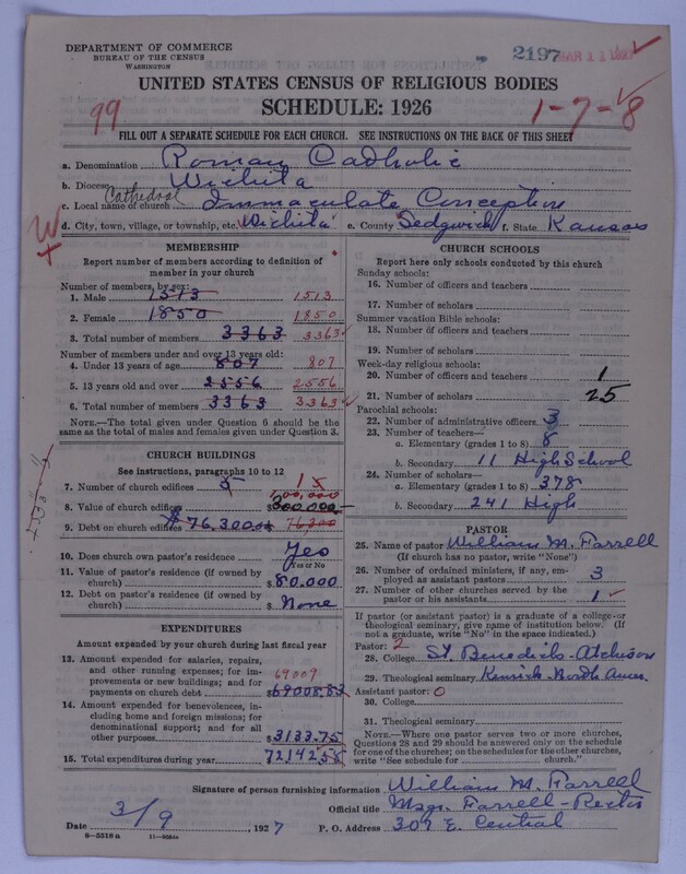 Scan of Roman Catholic Church: 2197