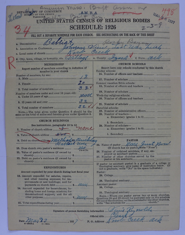 Scan of Landmark Baptist of America: 498