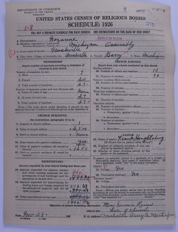 Scan of Church of the Nazarene: 375