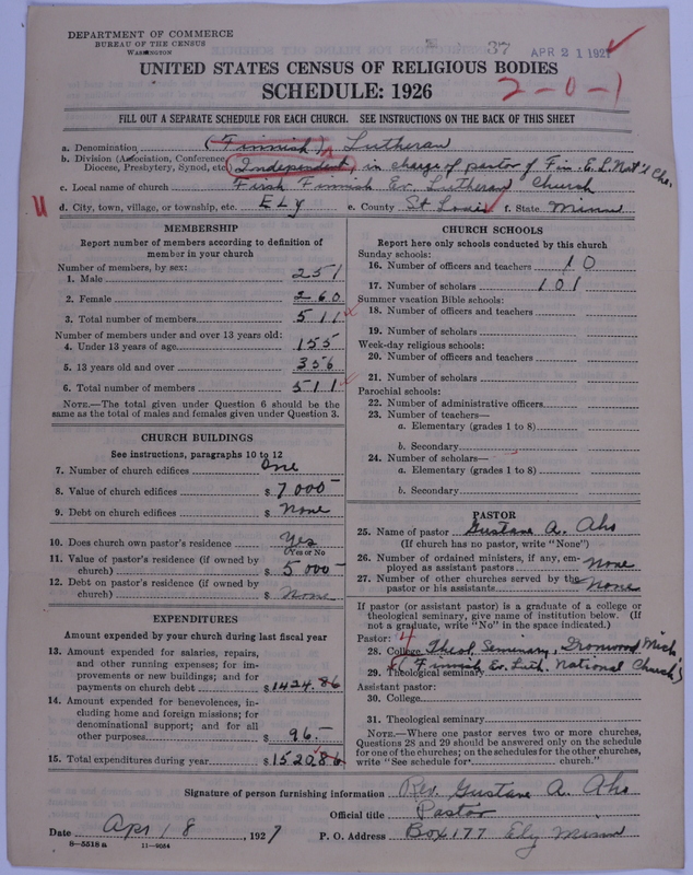 Scan of Independent Lutheran Congregations: 37