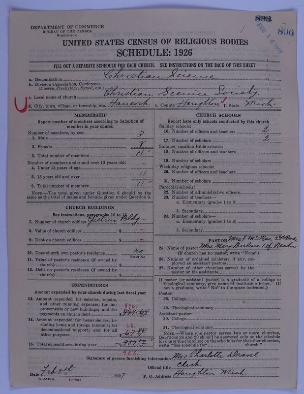 Scan of Church of Christ, Scientist: 896