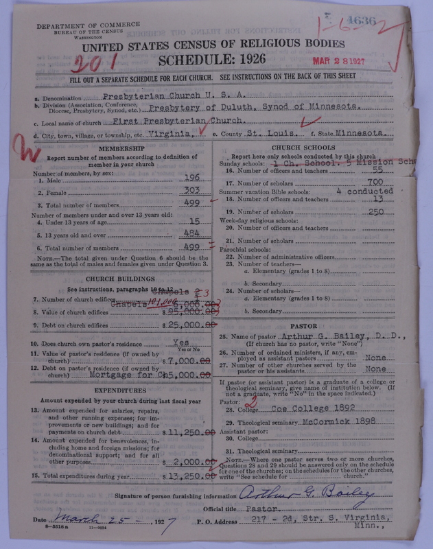 Scan of Presbyterian Church in the United States of America: 4636