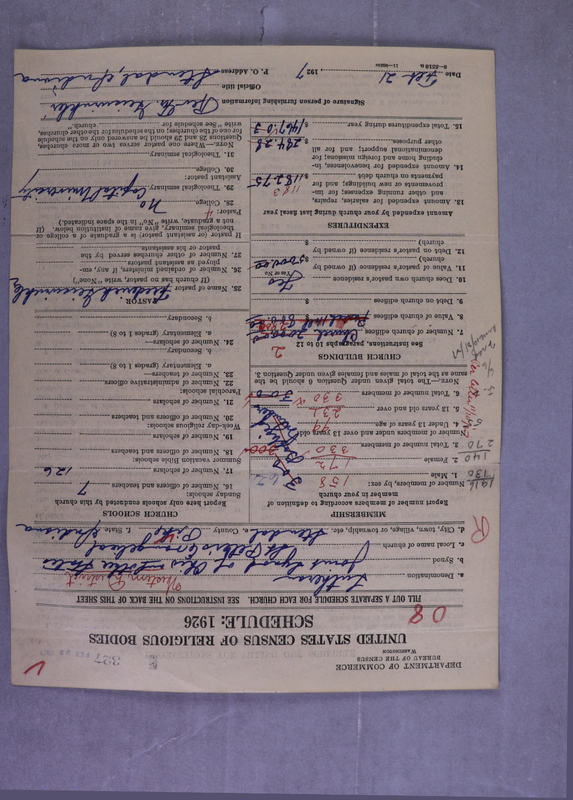 Scan of Synod of the Reformed Presbyterian Church of North America: 327