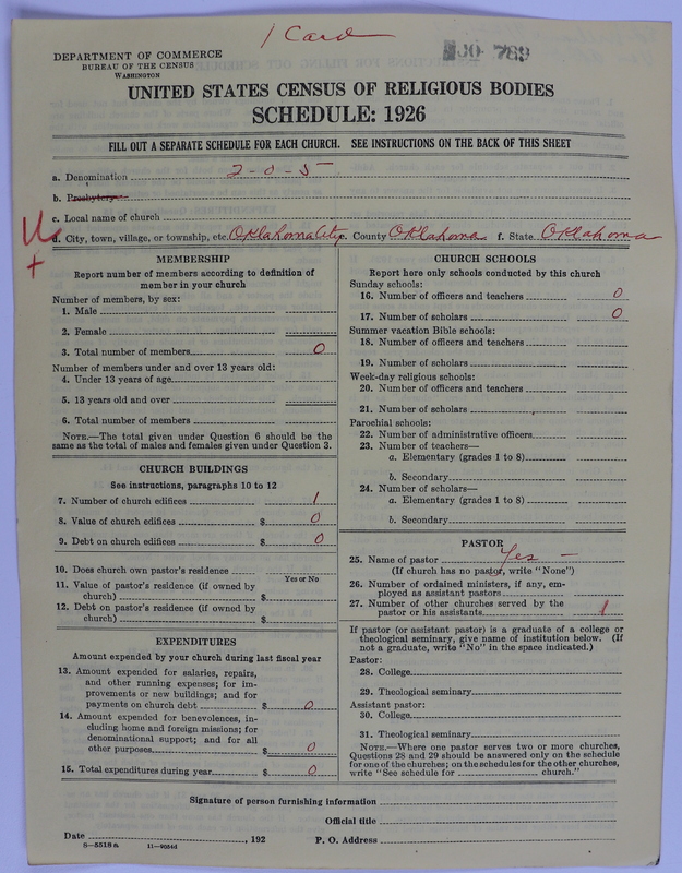 Scan of Church of God (Headquarters, Anderson, Ind.): 789