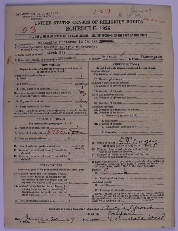 Scan of Mennonite Brethren in Christ: 83