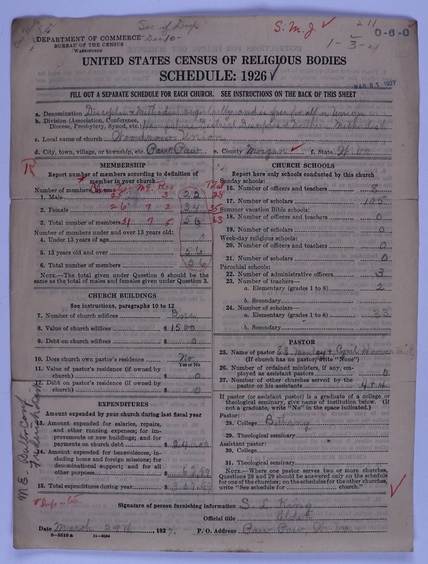 Scan of Federated Churches: 211