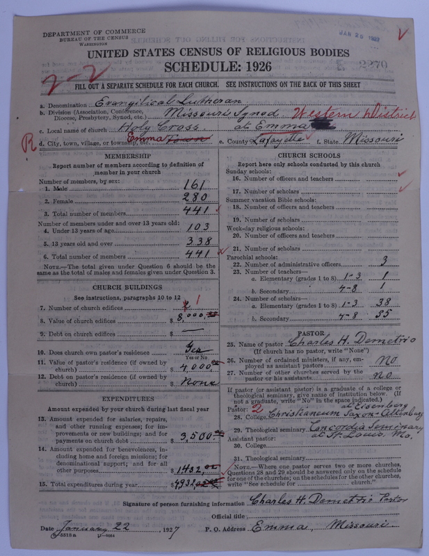 Scan of Evangelical Lutheran Synodical Conference of America: Evangelical Lutheran Synod of Missouri, Ohio, and Other States: 2270