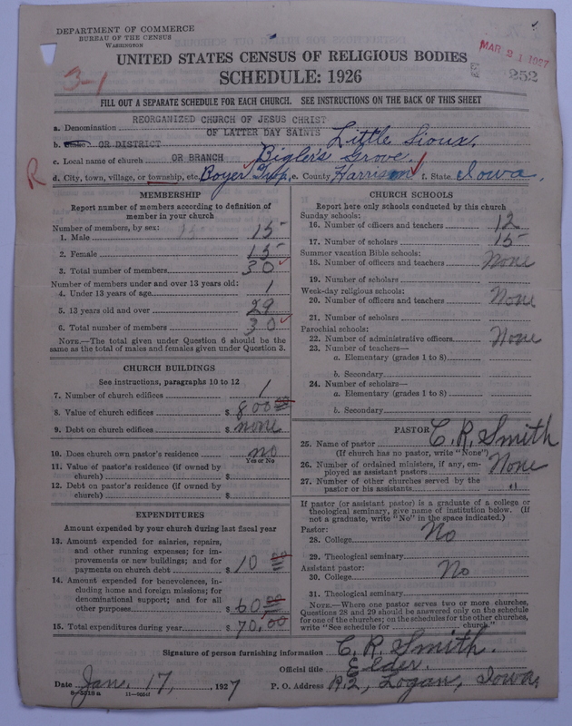Scan of Reorganized Church of Jesus Christ of Latter Day Saints: 252