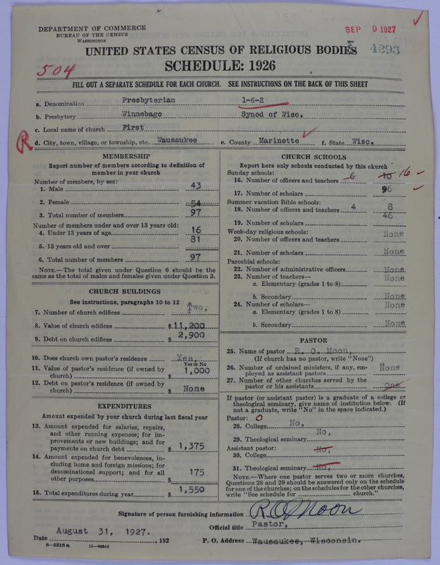 Scan of Presbyterian Church in the United States of America: 4293