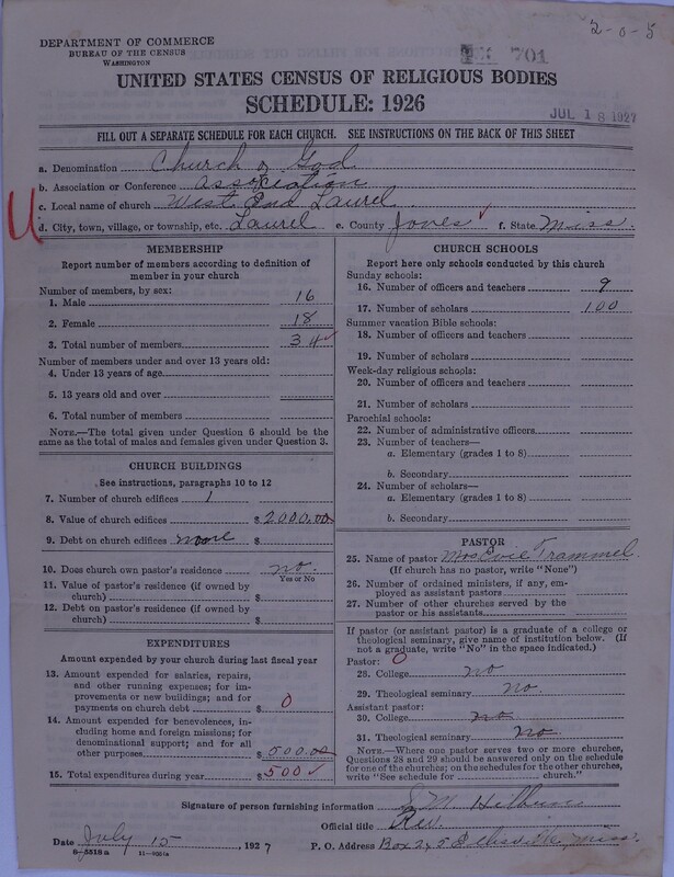 Scan of Church of God (Headquarters, Anderson, Ind.): 701