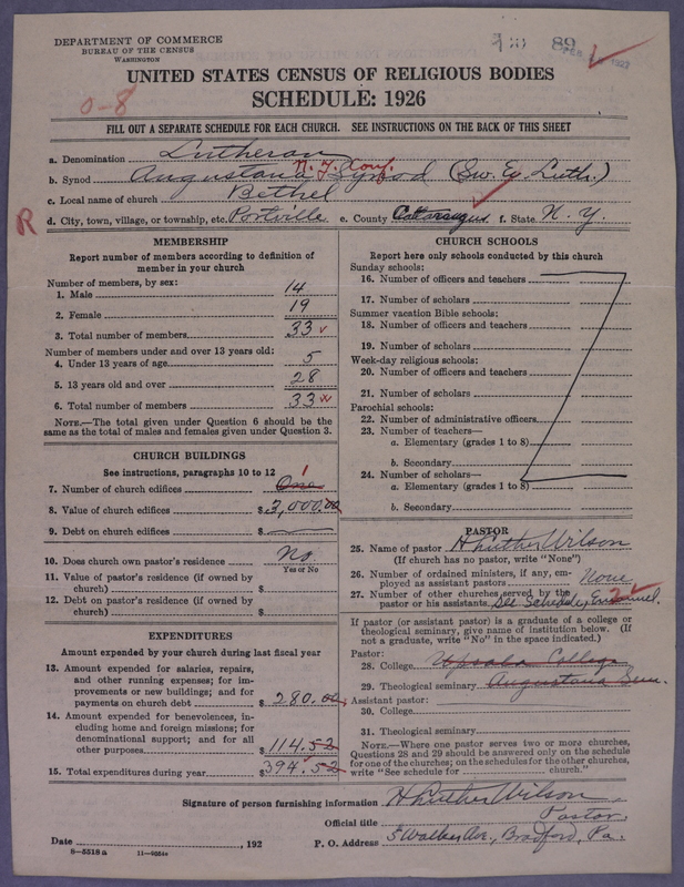 Scan of Evangelical Lutheran Augustana Synod of North America: 89