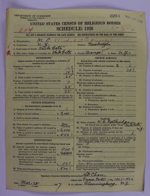Scan of Methodist Episcopal Church: 2293